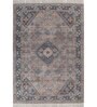 Soft Tribal Rug 5X8 ft| Coral Essence & Siam Blue Carpet Dhurrie