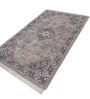 Soft Tribal Rug 5X8 ft| Coral Essence & Siam Blue Carpet Dhurrie