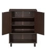 Astero Shoe Cabinet in Modi Wenge Finish Astero Shoe Cabinet in Modi Wenge Finish
