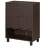 Astero Shoe Cabinet in Modi Wenge Finish Astero Shoe Cabinet in Modi Wenge Finish