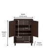 Astero Shoe Cabinet in Modi Wenge Finish Astero Shoe Cabinet in Modi Wenge Finish