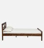 Astoria Sheesham Wood Queen Size Bed In Provincial Teak Finish