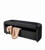 Astoria Storage Bench In Grey Color