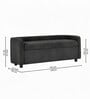 Astoria Storage Bench In Grey Color