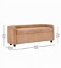 Astoria Storage Bench In Misty Rose Color
