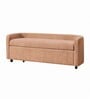 Astoria Storage Bench In Misty Rose Color