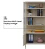 Astra Multi-Purpose Metal Bookshelf In Cream Colour