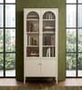 Astra Multi-Purpose Metal Bookshelf In Cream Colour