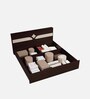 Astra Queen Size Bed in Cola Rain Colour