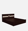 Astra Queen Size Bed in Cola Rain Colour