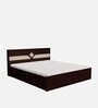 Astra Queen Size Bed in Cola Rain Colour