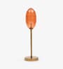 Astra Gold Metal & Glass Table Lamp with Amber Shade Astra Gold Metal & Glass Table Lamp with Amber Shade