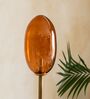Astra Gold Metal & Glass Table Lamp with Amber Shade Astra Gold Metal & Glass Table Lamp with Amber Shade