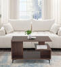 Astral Coffee Table In Brown & White Finish