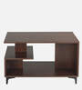 Astral Coffee Table In Brown & White Finish