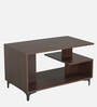 Astral Coffee Table In Brown & White Finish