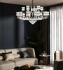 Astralic Smart Voice LED Chandelier Light | Contemporary Ceiling Light with Voice Control | Energy-Efficient Designer Fixture for Home Interiors