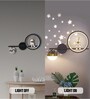 Astronaut Metal LED Novelty Wall Light (Black)