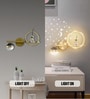 Astronaut Metal LED Novelty Wall Light (Brass)