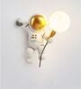 Astronaut Moon Wall Lamp   Creative Space-Themed LED Light