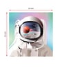 Astronaut Multicolour Canvas Unframed Wall Painting