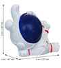 Astronaut Sky Rabbit Multicolour Polyresin Showpieces