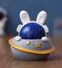 Astronaut Sky Rabbit Multicolour Polyresin Showpieces