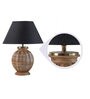 Astros Black Shade Table Lamp With Cotton Base