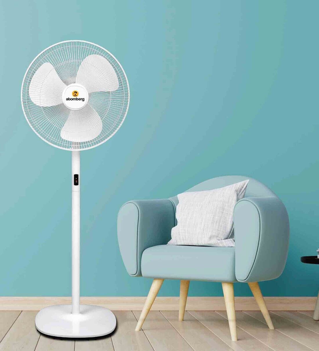 Buy Atomberg Efficio+ 400mm BLDC Energy Saving Pedestal Fan with Remote