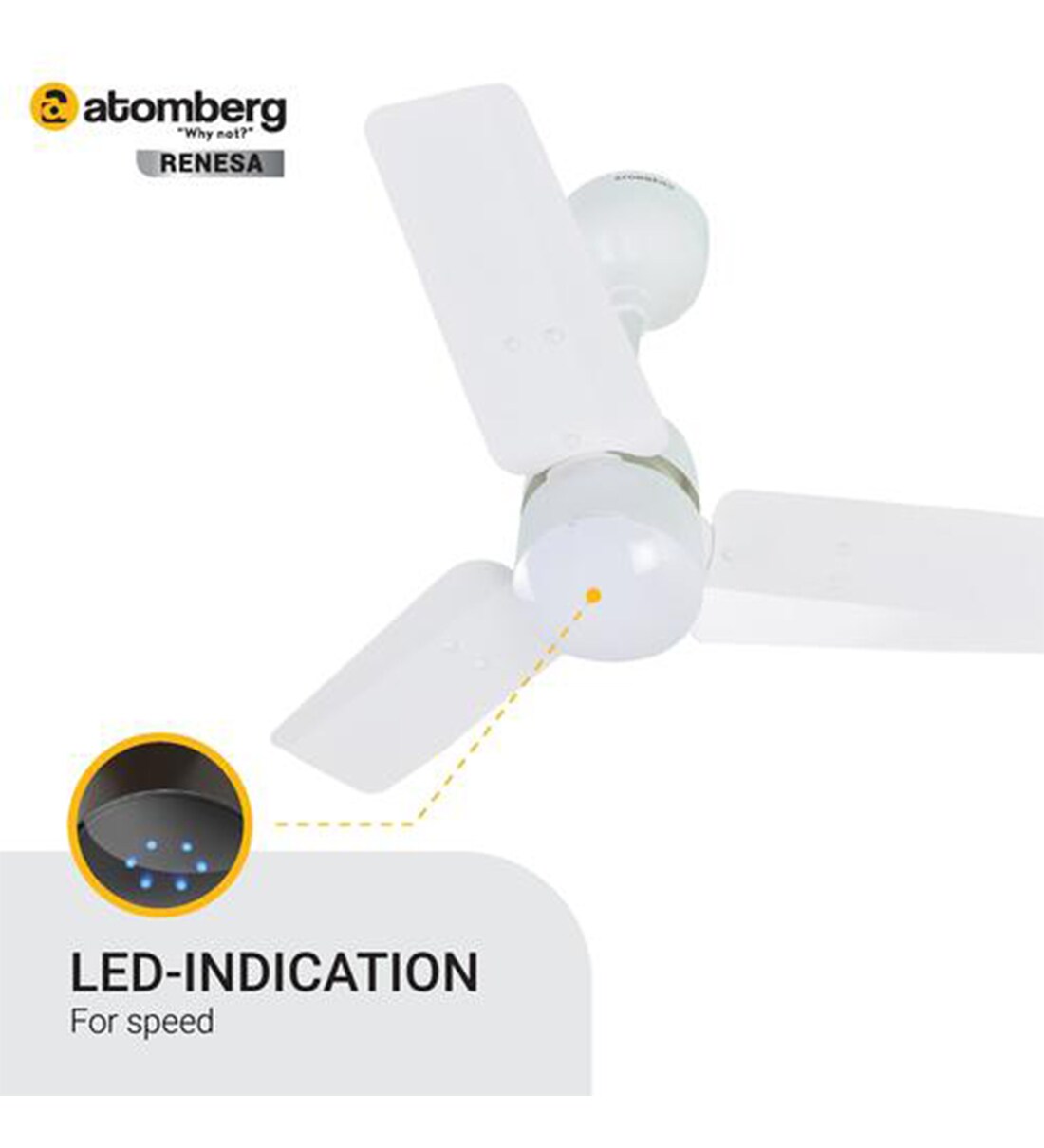 Buy Atomberg Renesa 600mm 28W BLDC 5 