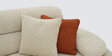 Athens Boucle Fabric 3 Seater Sofa In Beige Colour