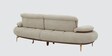 Athens Boucle Fabric 3 Seater Sofa In Beige Colour