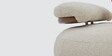 Athens Boucle Fabric 3 Seater Sofa In Beige Colour