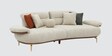 Athens Boucle Fabric 3 Seater Sofa In Beige Colour