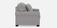 Atlanta Fabric 2 Seater Sofa in Grey Color
