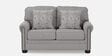 Atlanta Fabric 2 Seater Sofa in Grey Color