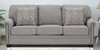 Atlanta Fabric 3 Seater Sofa in Grey Color