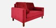 Atlanta Velvet 2 Seater Sofa In Red Colour