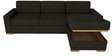 Atlanta LHS Sectional Sofa with Storage in Dark Grey Colour