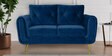 Atlantis Velvet 2 Seater Sofa in Royal Blue Colour