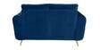 Atlantis Velvet 2 Seater Sofa in Royal Blue Colour