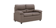 Atlas Fabric 2 Seater Sofa In Brown Colour