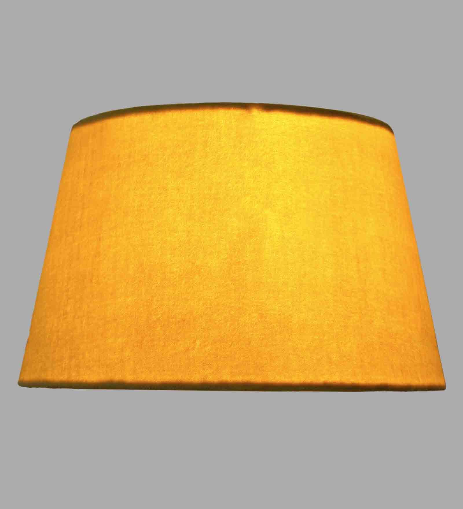 Atlier Yellow Velvet Solid Lampshade