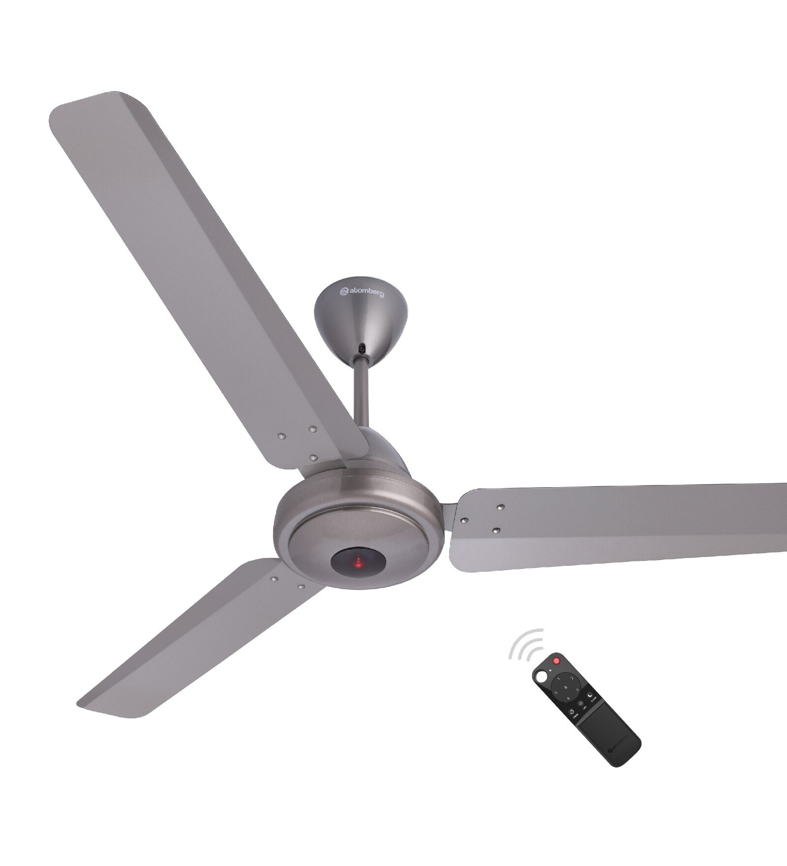Atomberg Efficio+ 1200mm 28W BLDC 5 Star Rated High Speed Ceiling Fan with Remote(Sand Grey)