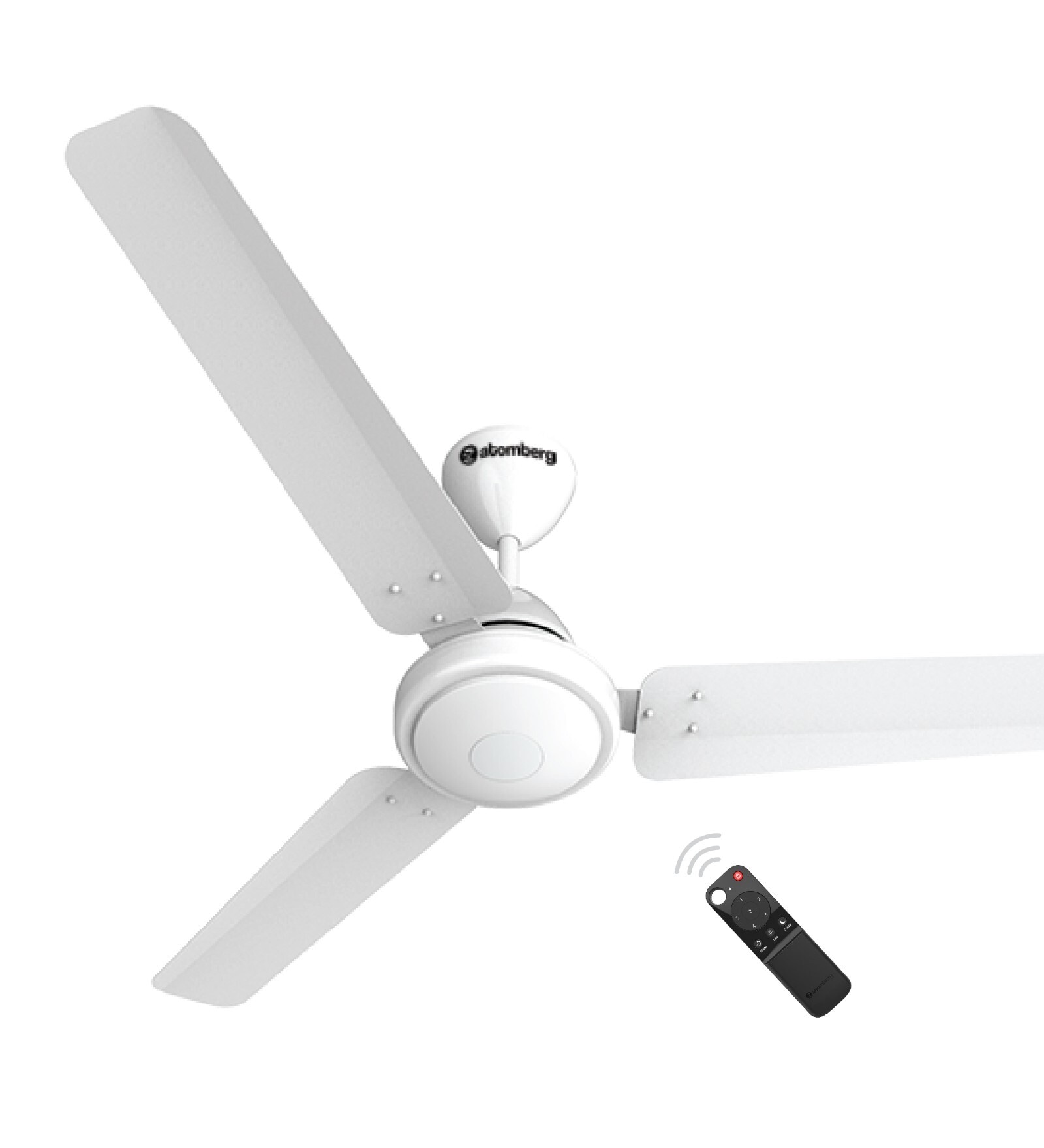 Buy Atomberg Efficio Mm W Bldc Star Rated High Speed Ceiling Fan With Remote White At