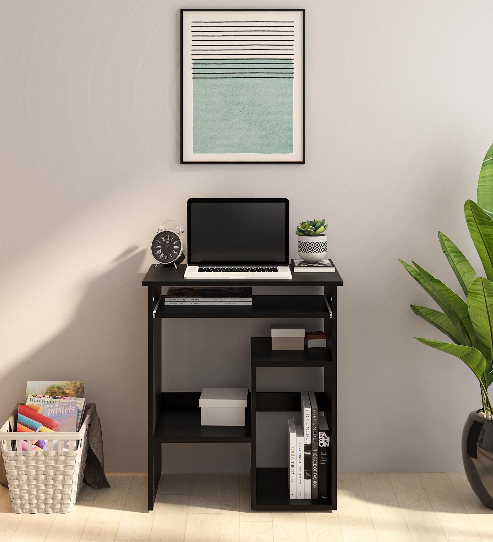Buy Atticus Computer Table in Wenge Finish at 40% OFF by Mintwud from ...