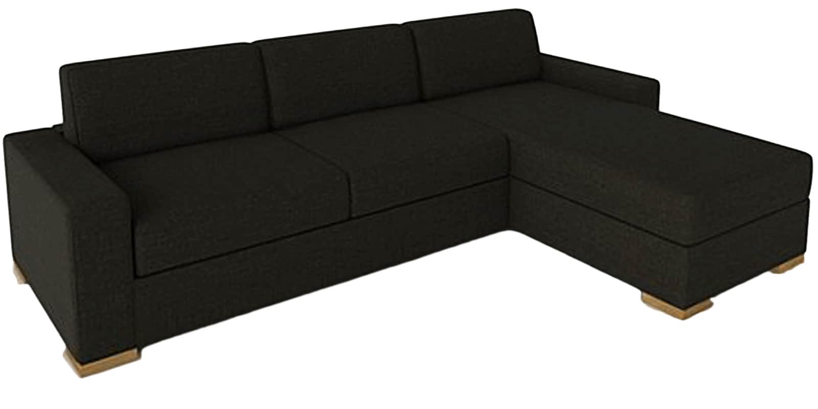 Atlanta LHS Sectional Sofa with Storage in Dark Grey Colour Atlanta LHS Sectional Sofa with Storage in Dark Grey Colour