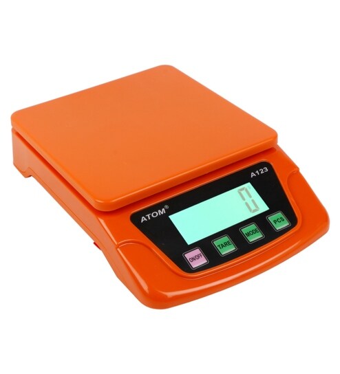 Buy Atom Plastic Digital Kitchen Scale Online Precision Scales