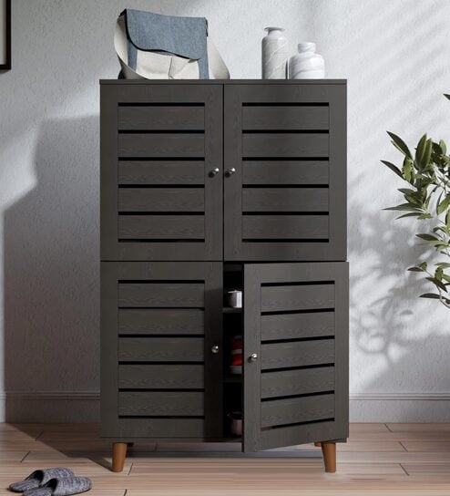 Buy Ruth Shoe Cabinet With Drawer in Cappucino Finish at 53 OFF