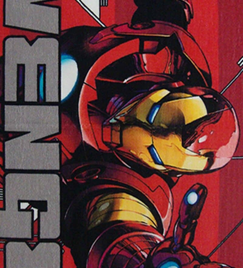 Buy Marvel Avengers Kids 350 GSM Bath Towel (Set of 2) by Athom Living